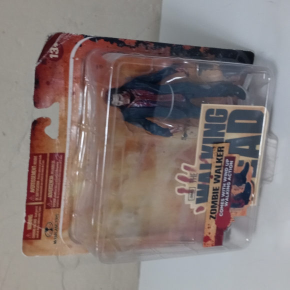 McFarlane Toys Other - The Walking Dead Zombie Walker Action Figure With Wind Up Walking Action